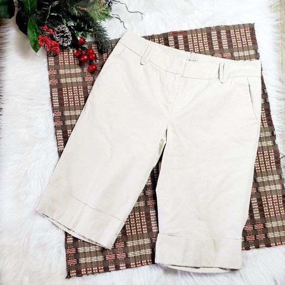 Tommy Hilfiger Shorts Tommy Hilfiger Womens Khaki Beige Bermuda Short Poshmark